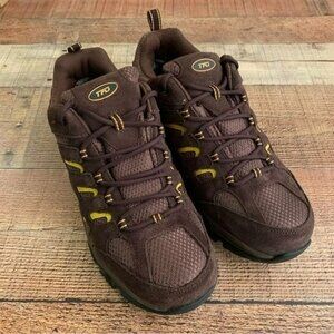 TFO to free ourself mens waterproof hiking shoes in brown -10.5